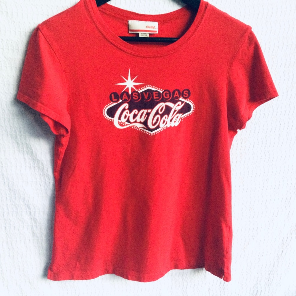 Vintage Coca Cola TShirt Fits Small Las Vegas